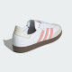 阿迪达斯（adidas）板鞋女鞋2025夏季新款学生复古运动鞋低帮轻便休闲鞋德训鞋 JI2677白/奇迹紫粉 samba 37 (230mm)