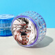 
MPPMCK Nezha Yo-Yo Children's Glowing Toys Rotating Yo-Yo Boy and Girl Yoyo Ball Cartoon Gift Purple Nezha 3