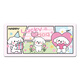 Ruqinlian cute and fresh mouse pad super large male and female work station office computer desk pad e-sports keyboard pad thickened 14697 Facai duck long 900mmX width 400mmX thickness 3mm