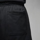 Nike shorts pantalons masculins pantalons de sport à la mode lâche confortable pantalon décontracté à cinq points dx9717-045 / noir 2xl
