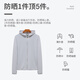 Jeep (JEEP) sun protection clothing for men and women, anti-UV, cool and breathable skin windbreaker for men and women, D1999 silver gray XL