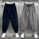 
Woodpecker (TUCANO) trendy brand thin ice silk linen casual pants for men's summer new loose tie harem pants handsome cotton linen cropped pants light green (single-piece) 3XL [155-170Jin [Jin equals 0.5 kg]]