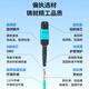 Boyang 8-core MPO-MPO fiber optic jumper female B polarity compatible with MTP 5m OM3 100 Gigabit multimode jump 40G/100G optical module fiber cable BY-8*MPO-M3B5