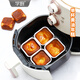 Apprenez à cuire le moule de pain grillé carré beurre de riz moule à gâteau de riz non cadré mini moule à cuisson Air aérien gâteau moule simple wk9911