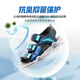 ANTA children's sandals, girls' shoes, 2025 summer new children's sports shoes, open-toe arch beach shoes, boys, new ink blue/fluorescent aqua-9 34