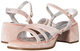 STEVE MADDEN Girls Dreem Sandals Blush 4 Big Kid