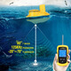 
Leqi Wireless Sonar Fish Detector Ultrasonic Underwater Fishing Sonar Detector Luya Wireless Regular Model