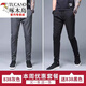 Woodpecker (TUCANO) labor protection pants worn by men for work men loose large size wear-resistant dirty construction site clothing breathable ice silk summer 838 gray (single-striped) M [Suggestion 80-95 Jin [Jin equals 0.5 kg]]