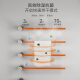 KG暗装电热毛巾架精铜暗藏毛巾杆数显隐藏入墙预埋高端定制别墅 5杆【枪灰色】全铜防水G688暗线
