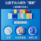 Huangen Children's Magnetic Painting Baby Magnetic Erasable DIY Painting Graffiti Writing Palette Toy Gift 1-3 Years 4-6
