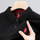 
Legend Paul Paul POLO shirt men's long-sleeved T-shirt pure cotton middle-aged dad spring and autumn clothes high-end top clothes autumn clothes body 6626 red 15XL 165/m/48