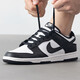 Nike (Nike) Chaussures pour hommes Nike Chaussures pour femmes Summer NOUVEAU DUNK LOW COUPLE'S Sneakers à la mode et polyvalente Chaussures décontractées pour femmes DD1391 / CW1590-100 Black and White Panda 40 (GS)