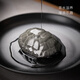 Miaolian Tianxiang Master Lin Xinru Ru Kiln turtle shell tea pet ornaments can be opened to play with tea and give gifts Recommended tea ceremony accessories S43-029A Black Ice Flower-Fu Jia Yifang gift box. Certificate included