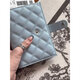 Passport clip protection cover Passport bag Passport storage bag Card bag Document storage bag Passport bag Travel ticket clip Sky blue (small amount of spot) 2XS