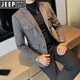 Jeep Spirit Spring and Automne Nouvelle veste de chasse rétro italienne costume
