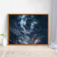 Yonghuan 2025 Nezha 2: The Demon Child’s No Sea Digital Oil Painting DIY PEINS PEPTABLE DÉCORAGE SENSOR