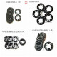 冰禹65锰卷边翻边轴承夹挡圈 梅花垫圈 37891011141725 8*15100只