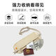 
MaiCeYi Anti-theft Bag Close-fitting waist bag Travel abroad for sports European men and women invisible passport bag Anti-theft travel mobile phone Khaki [Invisible Close-fitting anti-theft]