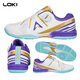 LOKI Thor Table Tennis Shoes Thor Arthur Table Tennis Shoes Thor Knob Table Tennis Shoes Arthur TSW5009/White Orange 44
