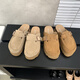 S.Sofea Birkenstock Shoes для женщин весной и летом усиливает пробковые подошвушковые мулы Retro Style 677-2 Abricot Corle Color 36