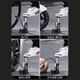 Spark pump pump basketball bicycle household universal portable electric vehicle new high-pressure inflatable basketball air pipe hand-pulled universal pump [free multi-user air nozzle]