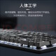 
Logitech K845 wired gaming mechanical keyboard 104 key DIY color keycaps E-sports keyboard chicken backlit metal panel K845 red axis-Kulomi
