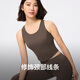 Keep运动瑜伽内衣25夏季新品女健身户外自带胸垫百搭文胸瑜伽背心 燕麦奶 M