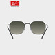 Rayben [neues Produkt] Sonnenbrille Metall Unregelmäßige Gradienten polarisierte Modebrillen Männer und Frauen Sonnenbrillen 0RB3694 [polarisierter Kang Minse] 0RB3694 9202G9 MEI