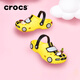 卡骆驰（crocs）春季新品儿童经典赛车洞洞鞋男童女童拖鞋凉鞋|211168官方旗舰 赛博黄-77J 35 J3(215mm)