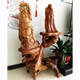 
Yonghuan Log Root Carved Floor Tree Root Natural Ornament Living Room Multi-layer Bonsai Floor Fish Tank Solid Wood Base Balcony 16852