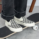 VANS范斯中性鞋Slip-On VR3低帮经典帆布鞋休闲鞋 一脚蹬 棋盘格 40