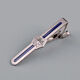New style security tie security tie security tie navy blue knot-free zipper security lock clip men's security door security tie