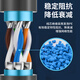 秋叶原（CHOSEAL）超六类网线万兆CAT6A高速双屏蔽纯铜工程装修家用宽带布线 超6类双屏蔽网线-橙色-QS6169C 30m