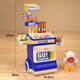 
Wild Knight Children's Toys Kitchen BBQ Cart Spray Grill Skewers Cooking Kitchenware Celebration Birthday Gift for Boys and Girls