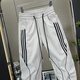 
Feidi Sen Meng's pants for men's summer thin striped casual harem pants for boys loose and trendy versatile ties for men 683 off-white (summer thin style) 34 (recommended 160-170Jin [Jin equals 0.5 kg])