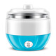 JUNMO Home Edelstahl Joghurtmaschine Kleine Größe Mini Reis Wein Natto Fermentation Maschine Vollautomatischer Schlafsaal isst saure Blau -Größe (Geben Sie 40 kleine Phagensis -Pulver)