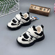 Guanmao Pei Jimi Bear Baby Chaussures pour hommes et filles Chaussures sportives 2025 Spring Nouveau Double Net Soft Sole Velcro Ultra Light Sole Childre