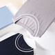 NEWMder Kurzärärmelte-Shirt für Männer 2025 Sommer neu gestrickter Sweater Mode vielseitig rundes Hals lässig halbärmelig oberste Männer High-End-hellblau (Fleckgeschwindigkeit) m [100-120jin [Jin entspricht 0,5 kg]]