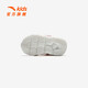 Anta children's sandals, baby boys' shoes, 2025 summer new product, Linglong flashing light toe beach shoes, clear water powder/Anta white-1 27
