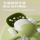 
Yibeihu children's balance bike toys boys and girls 1-3 years old baby without pedals scooter four-wheeled skate car [music light + silent wheel] Ming green early teaching step boys and girls balance bike