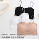 Bubble lace tube top bra summer thin style no steel ring push-up anti-sagging seamless large size sexy beautiful back bra skin color - 1 piece L (recommended 110-130 Jin Jin equals 0.5 kg)