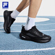斐乐（FILA）柔云3路跑鞋男鞋2025夏季新款透气缓震运动鞋体测跑步鞋 黑-BK 41