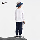 NIKE耐克童装男女童长袖T恤+长裤2件套2025春季儿童套装