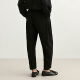 Sketch Men's Clothing 2025 Spring New Product Scimitar Pants Pantalones de color sólido suelto 9p2e11730 001 Negro XL