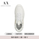 阿玛尼（ARMANI EXCHANGE）运动鞋经典时尚百搭低帮休闲男鞋 XUX199 XV800 T690白色 41