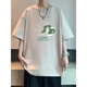 Woodpecker (TUCANO) teenager pure cotton short-sleeved T-shirt for men 2025 new summer junior high school top boy high school clothes men 1B21-683 black + 682 black 2XL 145-160Jin [Jin equals 0.5 kg]