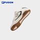 Fila Fusion Wing Shoes 2025 Летние тонкие подошвы, дышащие женские туфли, серебряные балетные туфли Tofu White/Night Olive Green-To 36