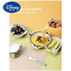 迪士尼（Disney）竹纤维儿童餐具卡通可爱防摔分格盘家用奥特曼辅食碗套装礼盒 萌趣奥特曼小超人-七件套 +训练