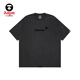 Aape Herren-Kleidung Frühling, Herbst, Herbst, Winter, Sommeraffen-Mann Abzeichen Brief Stickerei Tarndruck Trend kurzärmelig T-Shirt 1416xxm Bgl/Brown S