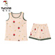 TUCANO; Woodpecker vest sleeveless pajama set for summer women's own chest pad integrated cotton home clothing suspender large size can be worn on the outside thin style FY9858 M (recommended 75-95Jin [Jin equals 0.5 kg])